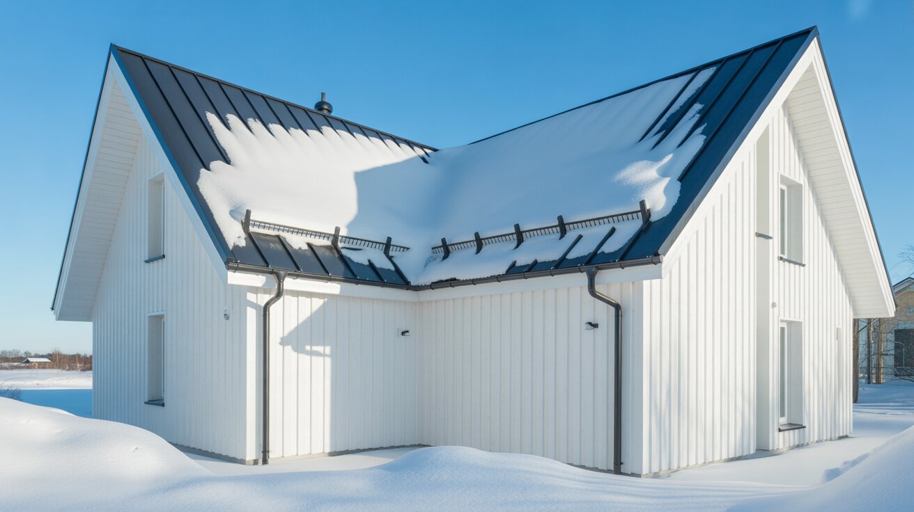 Montera Snörasskydd & installera Takbrygga